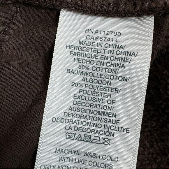 True Religion Big T Straight Leg Sweatpants Brown Medium - Picture 11 of 14